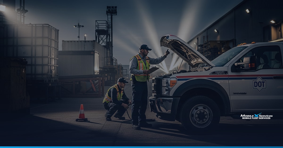 Staying FMCSA Compliant: How Mobile Fleet Maintenance Protects Your Business